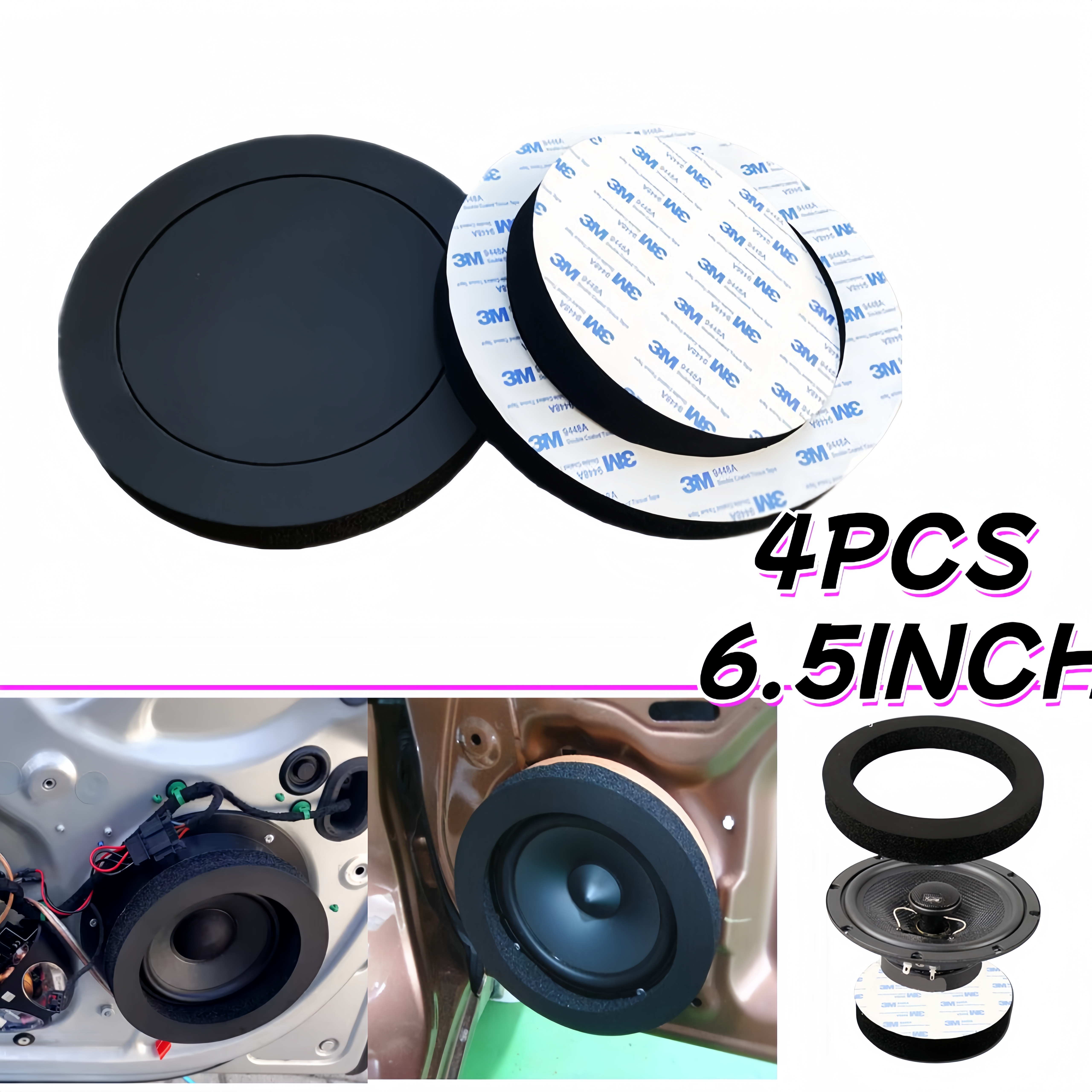 Acoustic Foam Panel - 4pcs 6.5