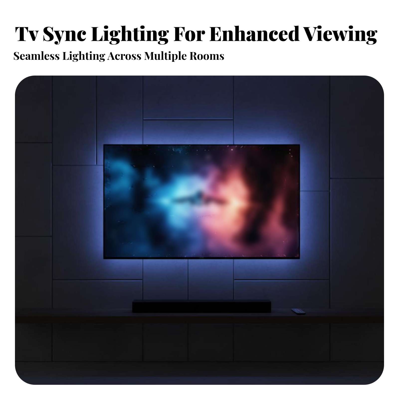 Ambient Light Strip Tv - Screen Sync Lighting Strip Strip APP