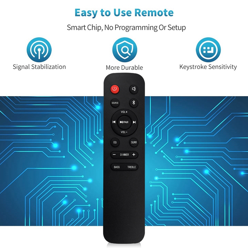 Home Cinema Hisense - Best EN218A8H Replace Remote Control for