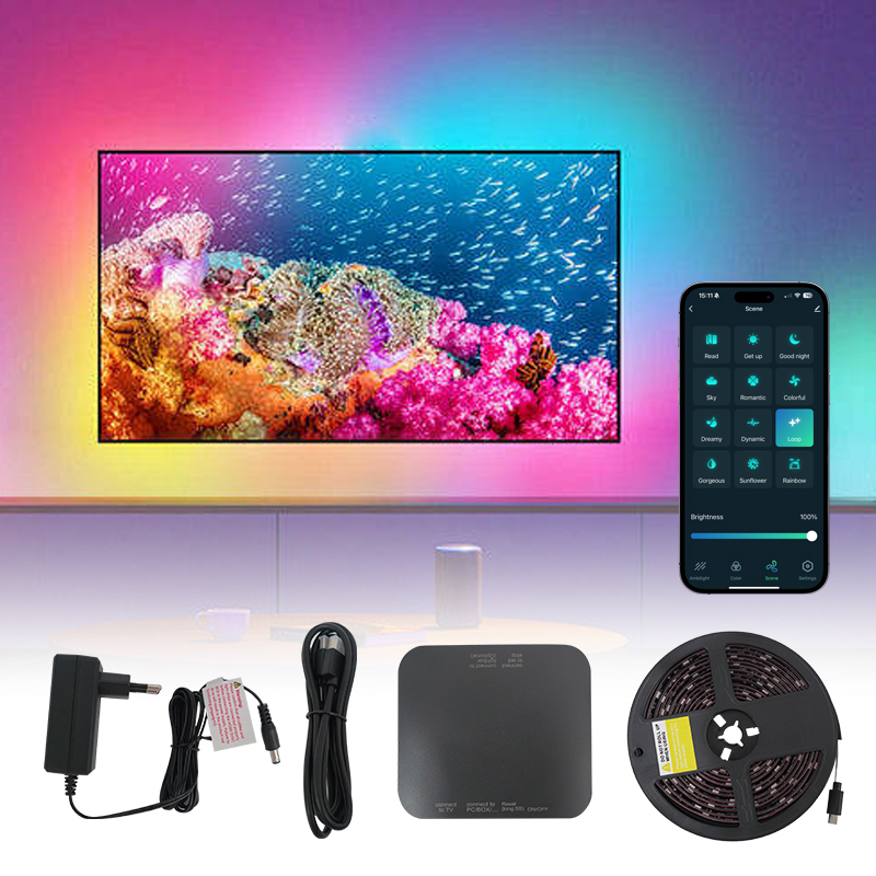 Ambient Light Strip Tv - STTL Smart Tuya TV LED 8.5m