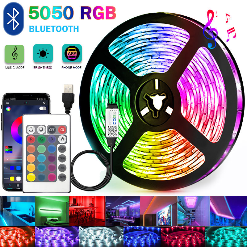 Ambient Light Strip Tv - 5050 RGB USB LED Strip Lights