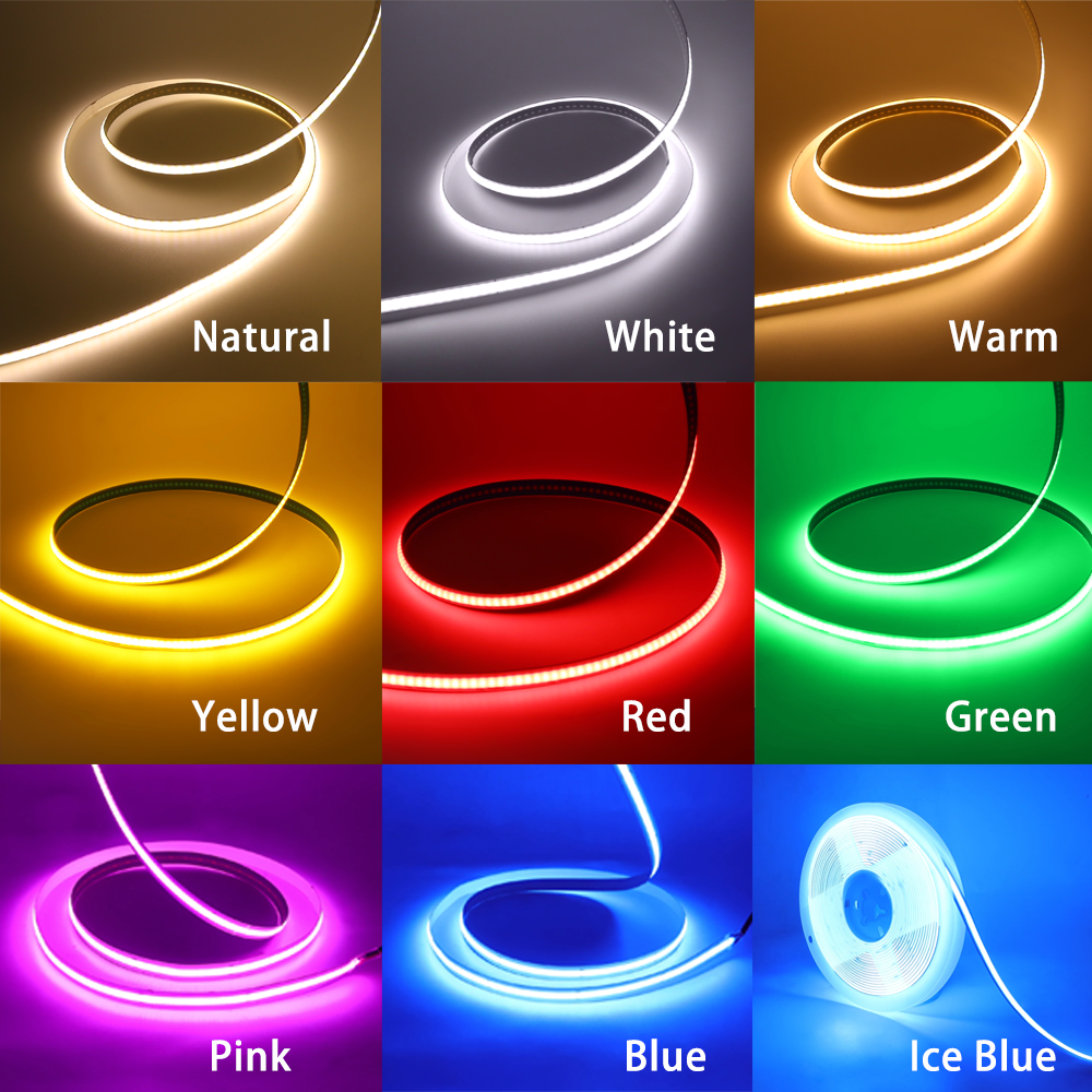 5V USB LED COB Light Strip Tou - đánh giá và giá Ambient Light Strip Tv