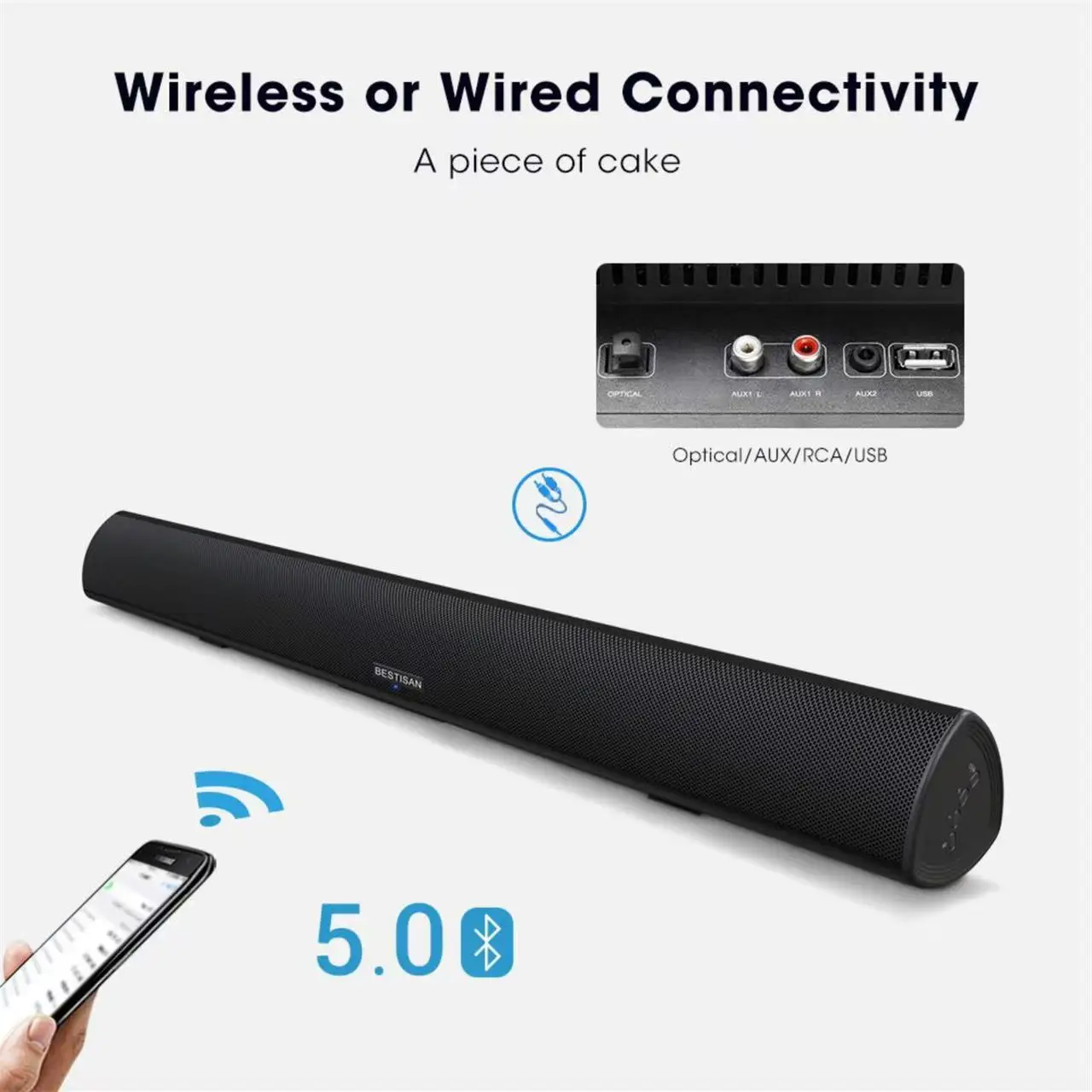 Powerful TV Soundbar Wired 100 - đánh giá và giá Home Cinema Of Soundbar