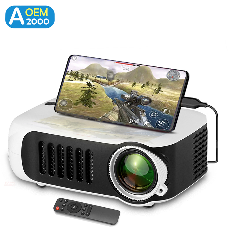 A2000 Mini Projector Portable  - đánh giá và giá Home Cinema Compact
