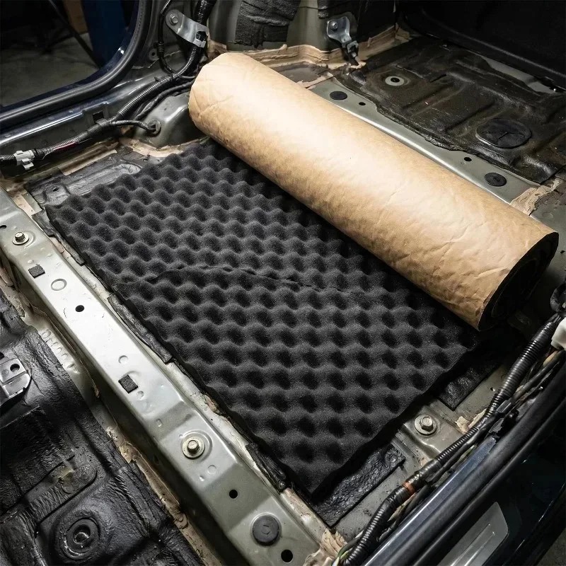 Mat Car Hood Insulation Silent - đánh giá và giá Acoustic Foam Panel