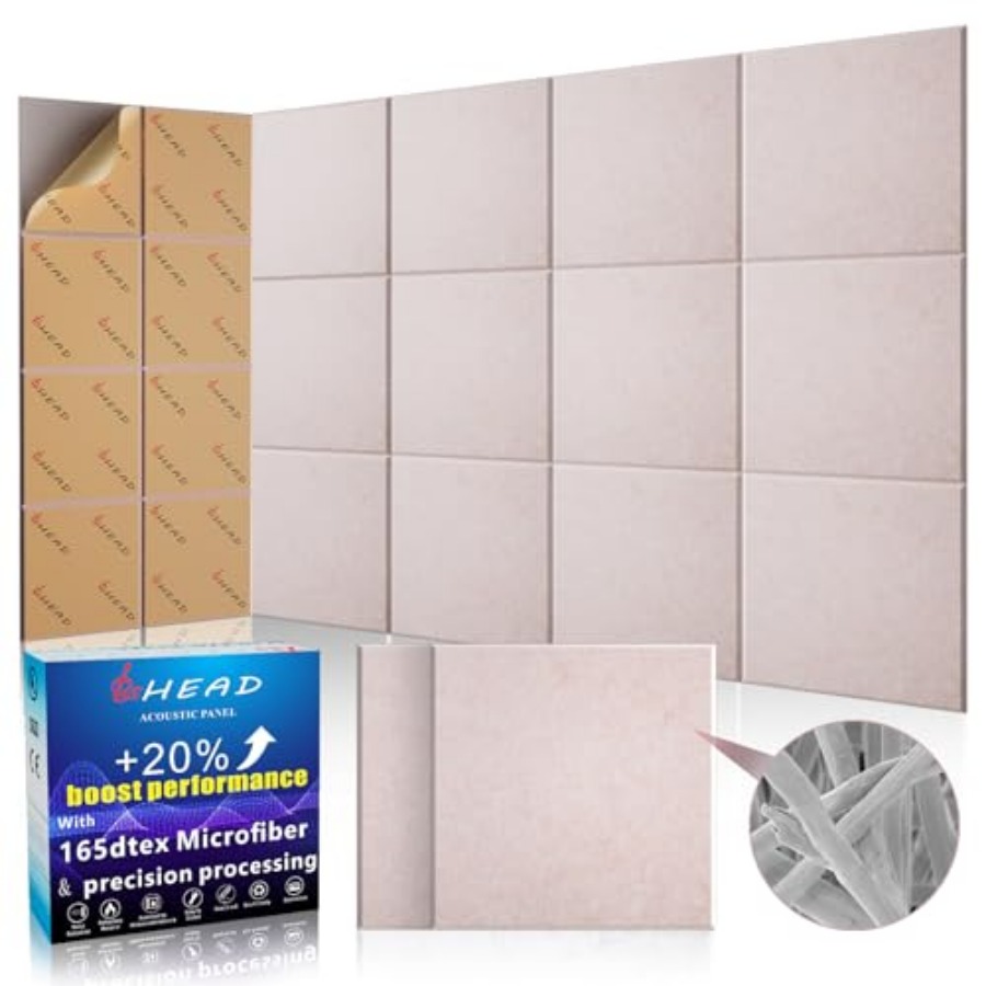 15 pcs 165dtex Microfiber Acou - đánh giá và giá Acoustic Foam Panel