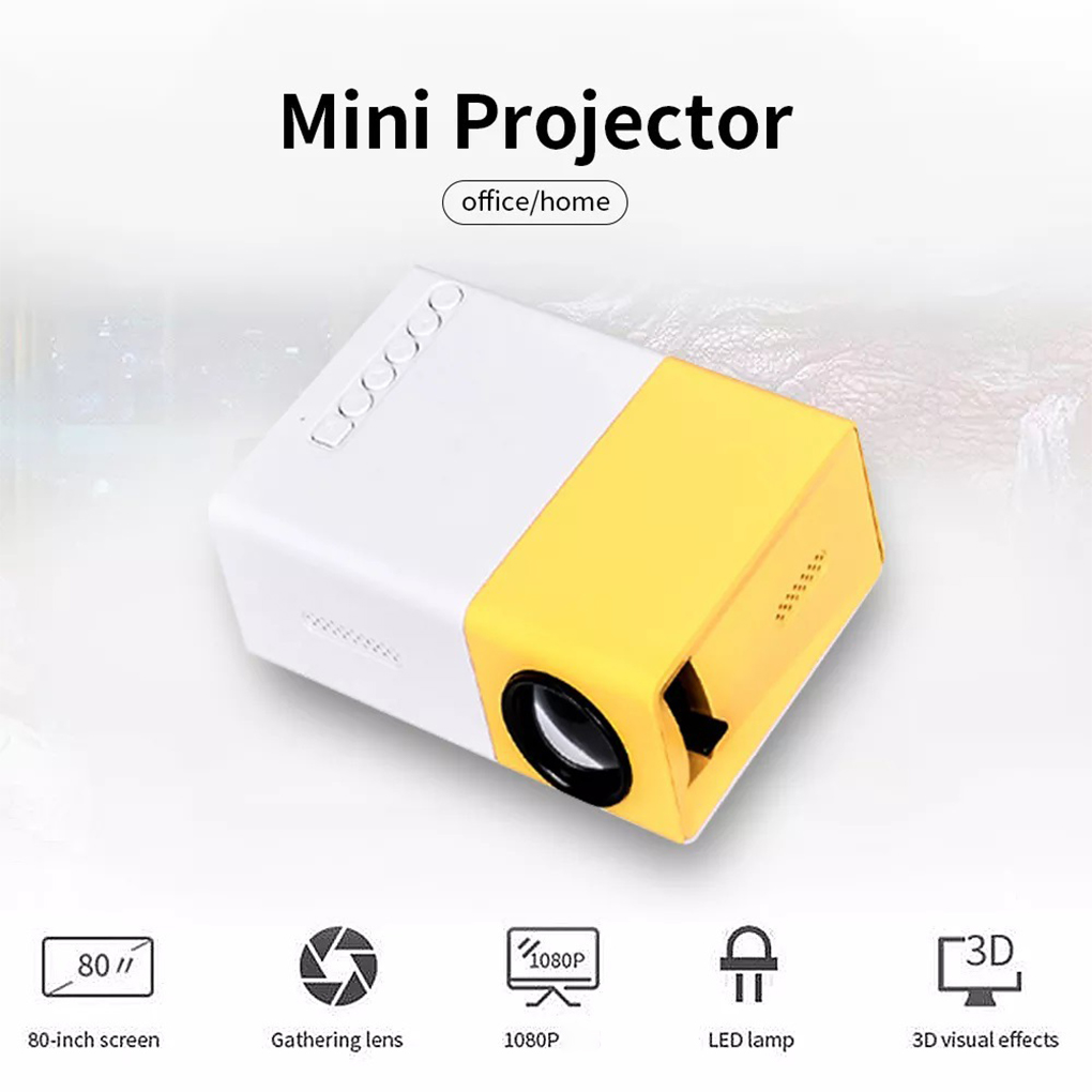 YG300 MINI Projector Portable  - đánh giá và giá Home Cinema Compact