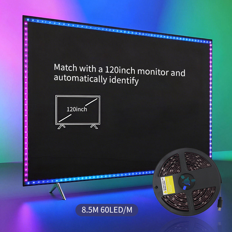 STTL Smart Tuya TV LED 8.5m Ba - đánh giá và giá Ambient Light Strip Tv