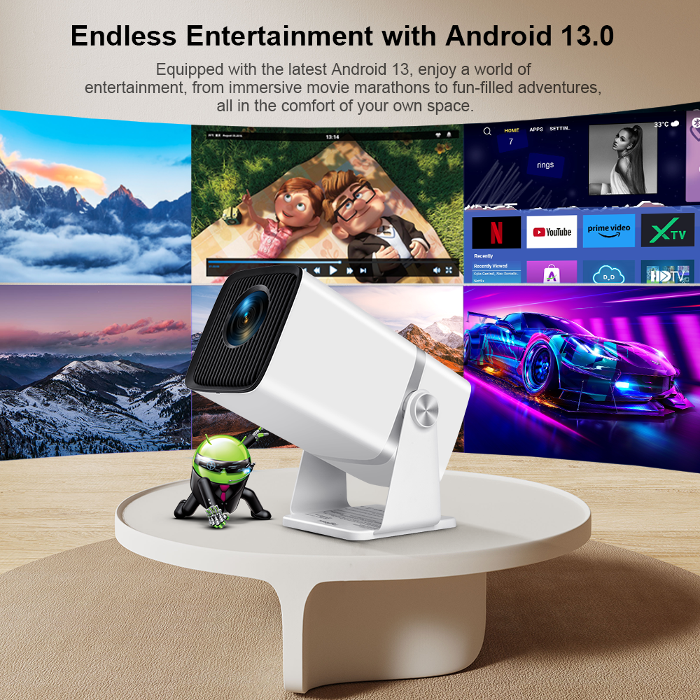 ThundeaL Mini HD Projector TD8 - đánh giá và giá Home Cinema Compact