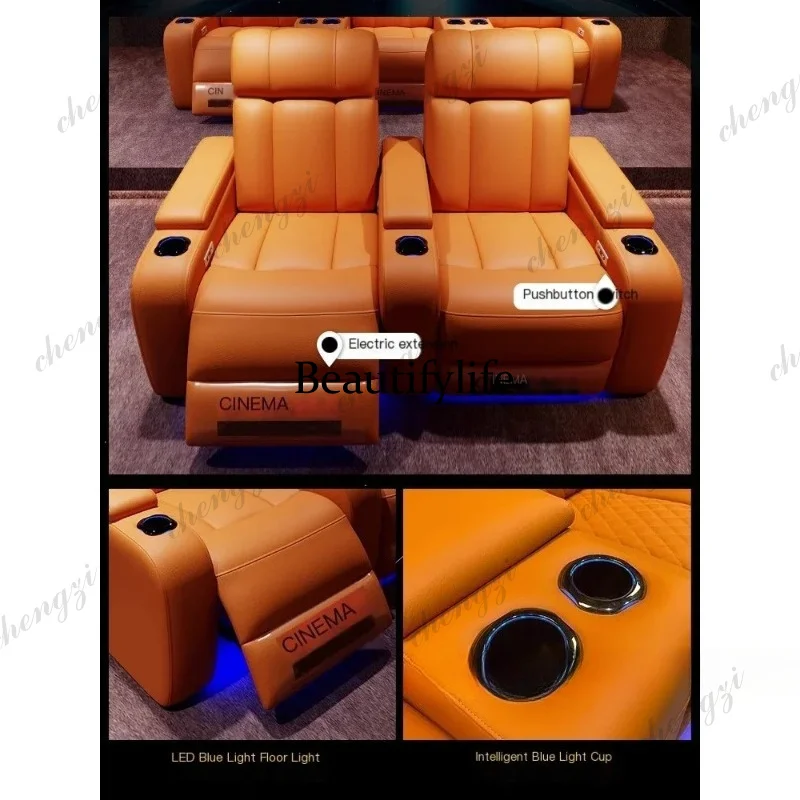 G153 Luxury Genuine Leather El - đánh giá và giá Home Cinema Led