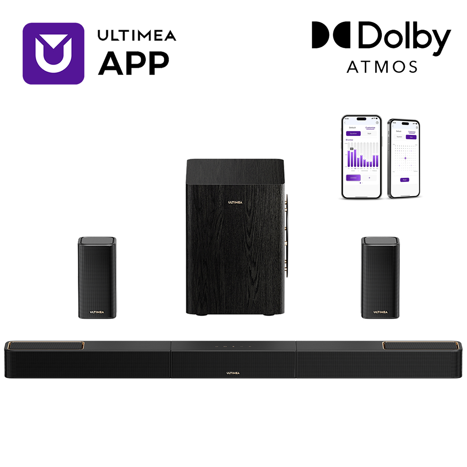 ULTIMEA 5.1.2 Surround Sound S - đánh giá và giá Home Cinema Of Soundbar