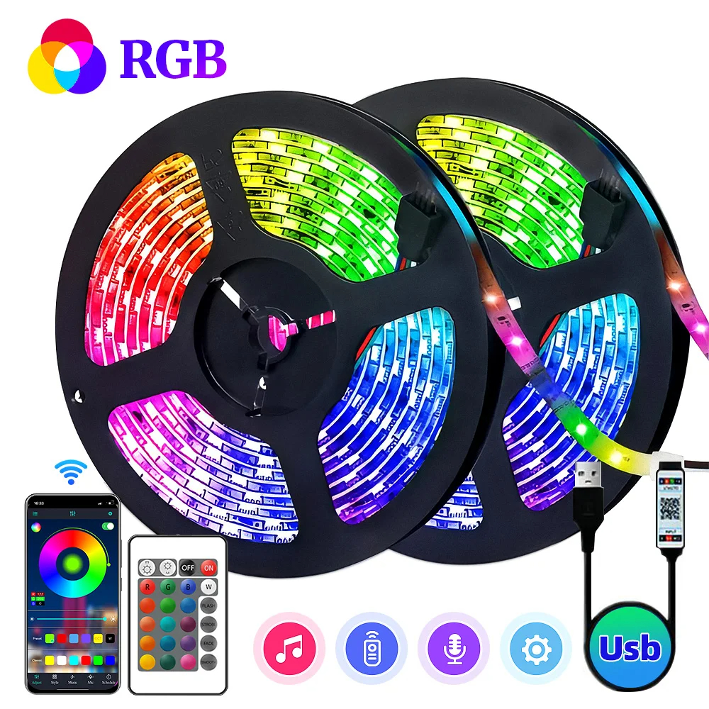 RGB 5050 Bluetooth LED Strip L - đánh giá và giá Ambient Light Strip Tv