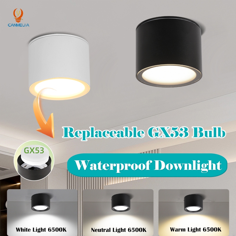 Waterproof Led Downlight GX53  - đánh giá và giá Home Cinema Led