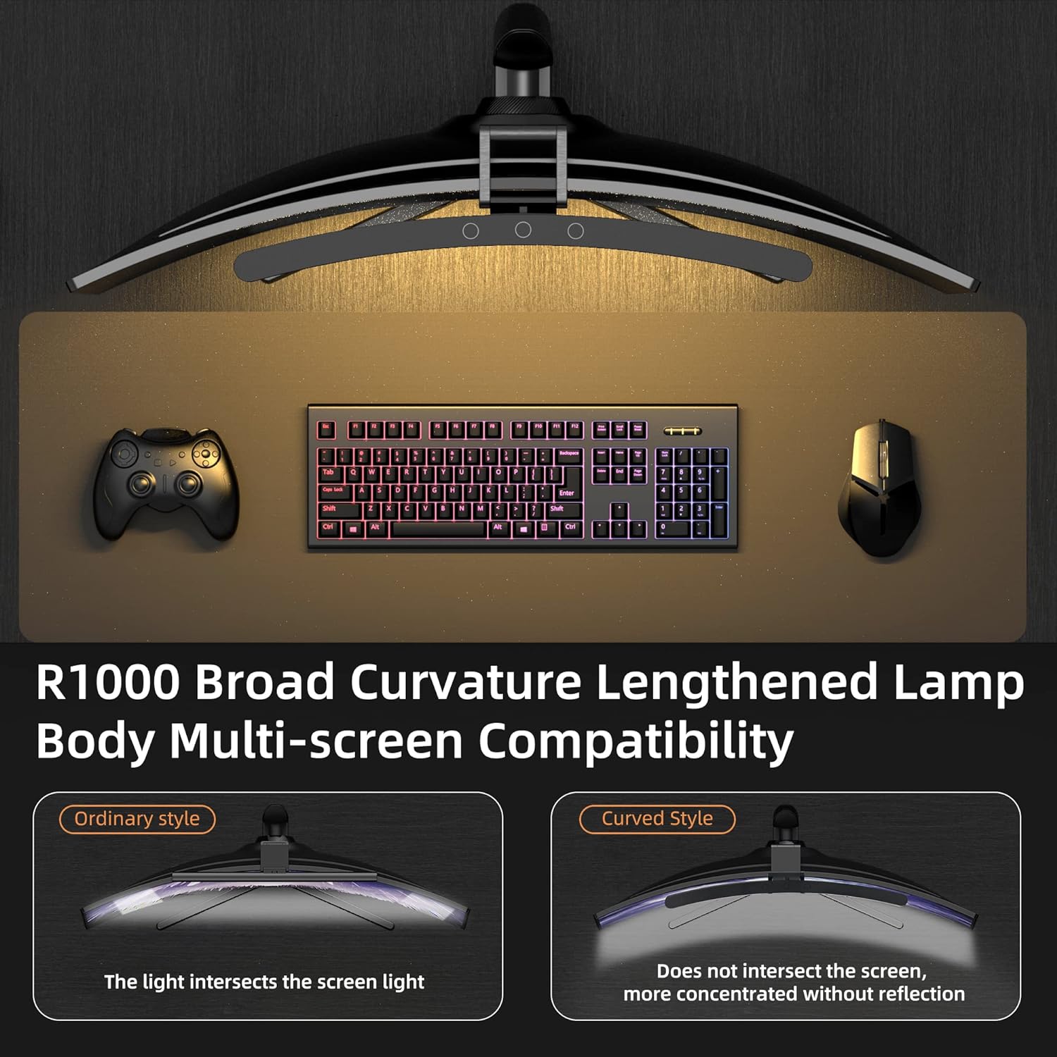 Curved Monitor Light Bar 3 Col - đánh giá và giá Home Cinema Led