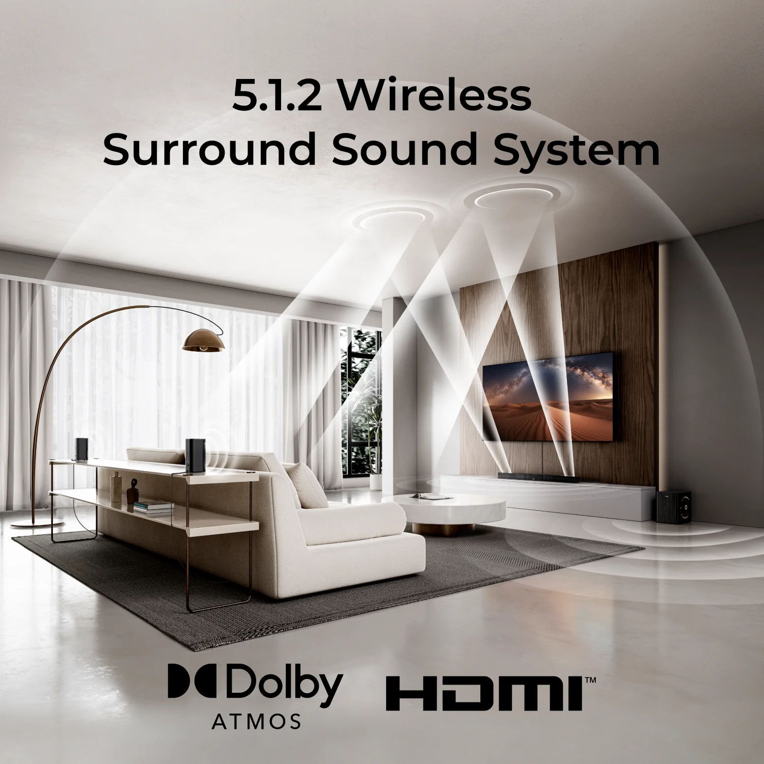 X40 5.1.2ch Wireless Surround  - đánh giá và giá Home Cinema Of Soundbar
