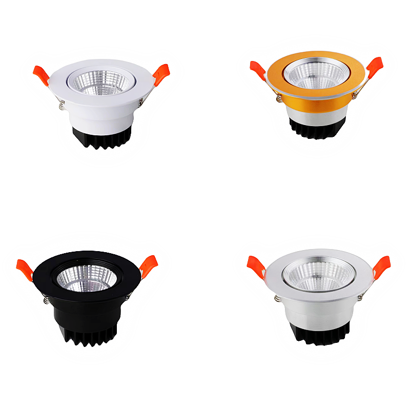 Embedded dimmable COB spotligh - đánh giá và giá Home Cinema Led