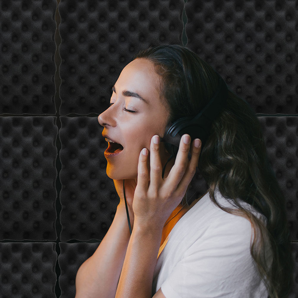 6Pcs Soundproof Wall Panels Ac - đánh giá và giá Acoustic Foam Panel