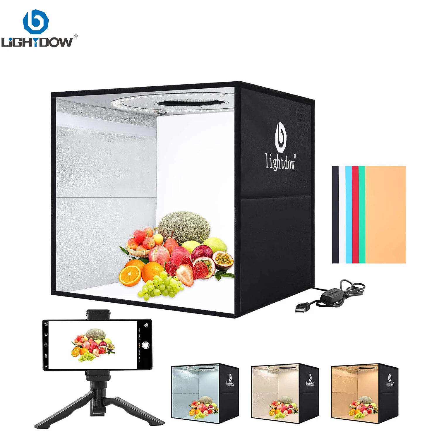 Lightdow Dimmable Photo Box LE - đánh giá và giá Home Cinema Led