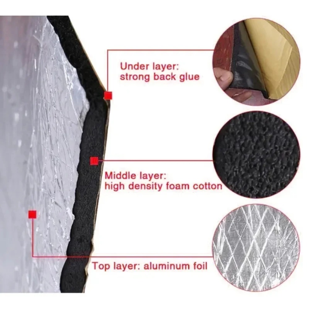 Extra Thick 20mm Car Sound Dea - đánh giá và giá Acoustic Foam Panel