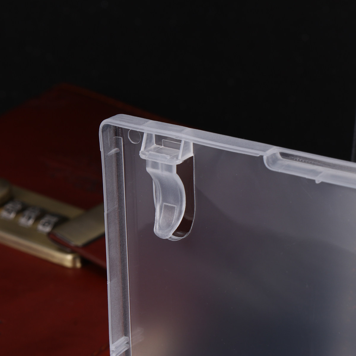 6Pcs Cd Storage Holder Clear C - đánh giá và giá Home Cinema Compact