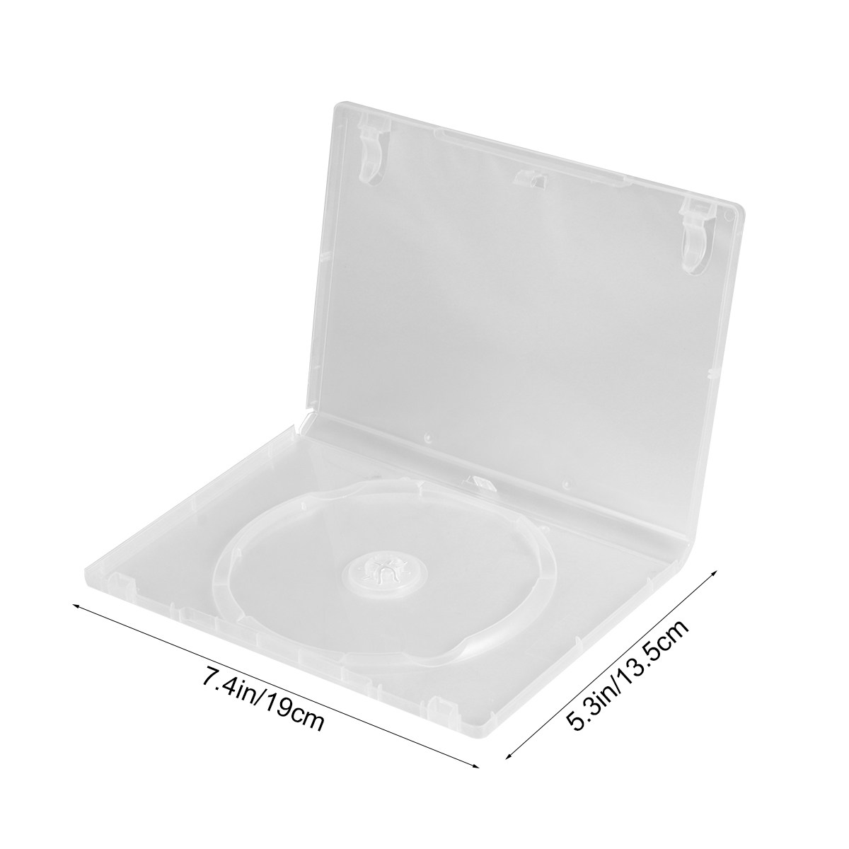 6Pcs Cd Storage Holder Clear C - đánh giá và giá Home Cinema Compact
